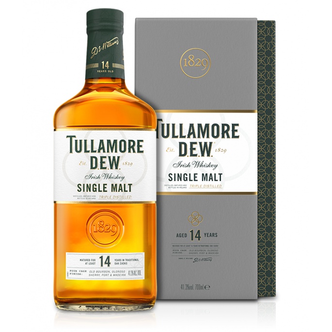 Levně Tullamore D.E.W. 14YO Single Malt 0,7L 41,3%