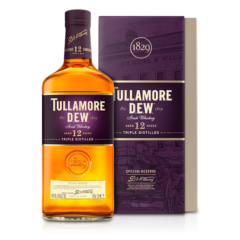 Tullamore D.E.W. 12YO 0,7L 40% akce daruj láhev | Bottles and Stories