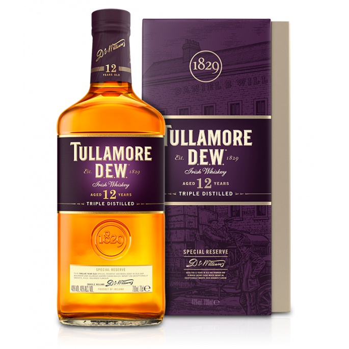 Tullamore D.E.W. 12YO 0,7L 40% akce daruj láhev