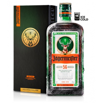 Jägermeister 0,7L 35% v designové krabičce