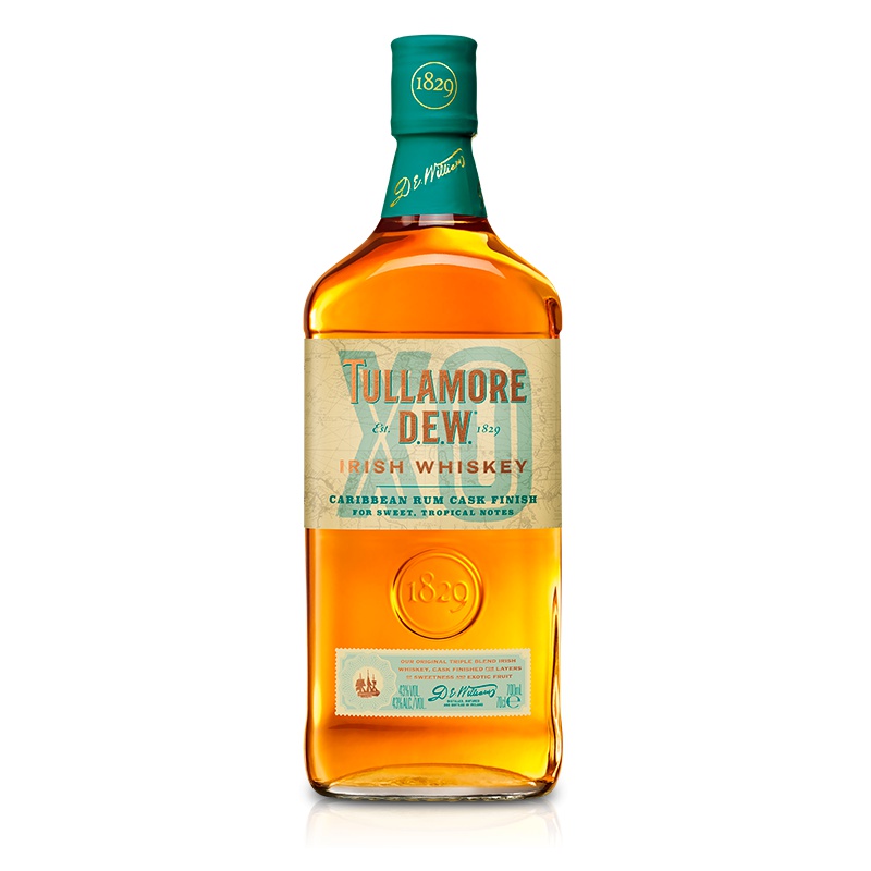 Tullamore D.E.W. XO Rum Cask 0,7L 43% s personalizovanou etiketou