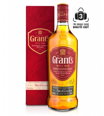 Grant´s Triple Wood 0,7L 40% v krabičce