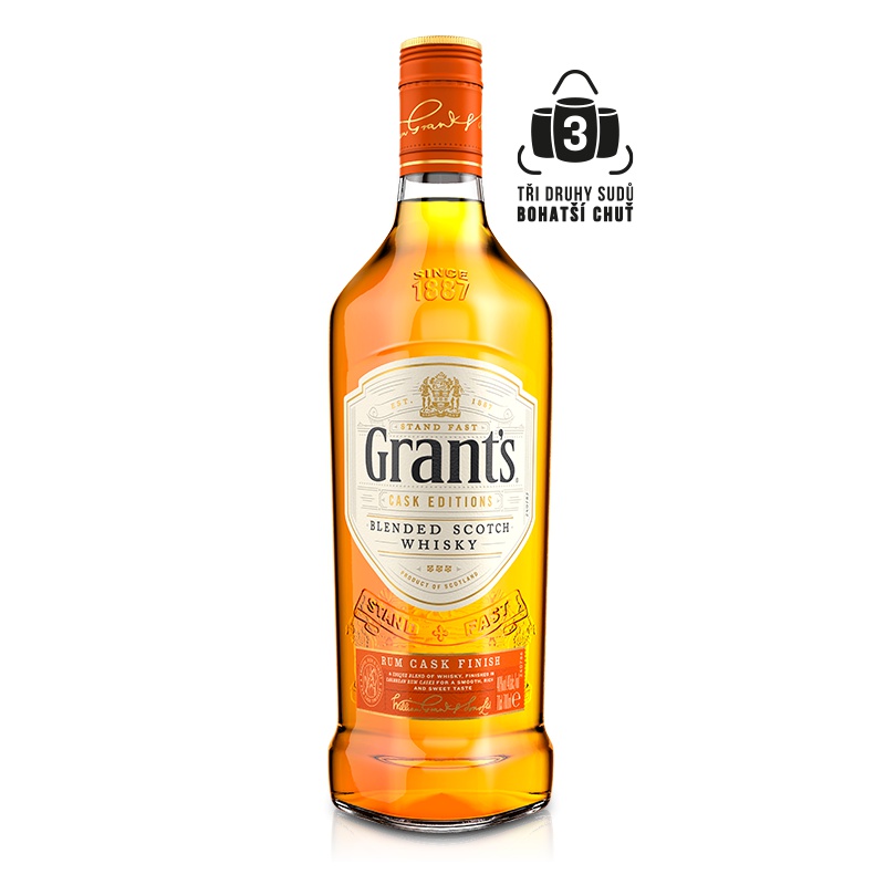 Grant´s Rum Cask Finish 0,7L 40%