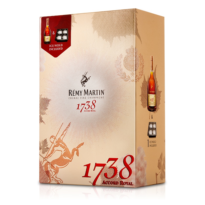 Rémy Martin Accord Royal 0,7L 40% dárkové balení s formou na led