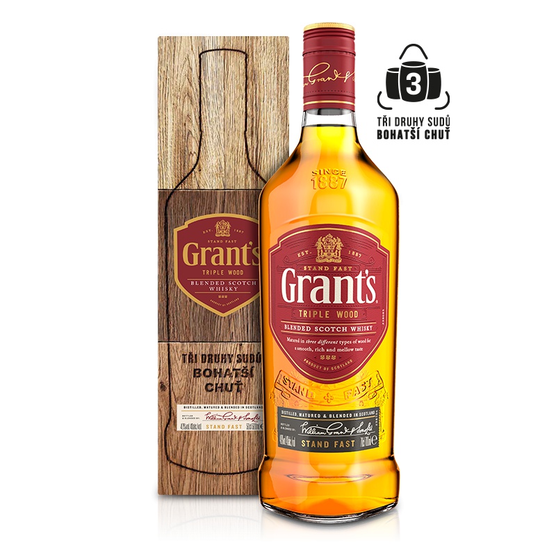Grant´s v designové krabiččce 0,5L 40%