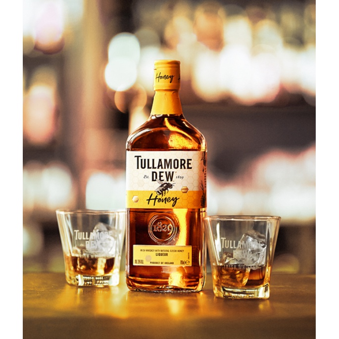 Tullamore D.E.W. Honey s českým medem 0,7l