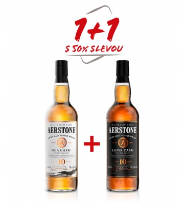 Aerstone Sea Cask AKCE 1+1 s druhou lahví Aerstone Land Cask za 50%