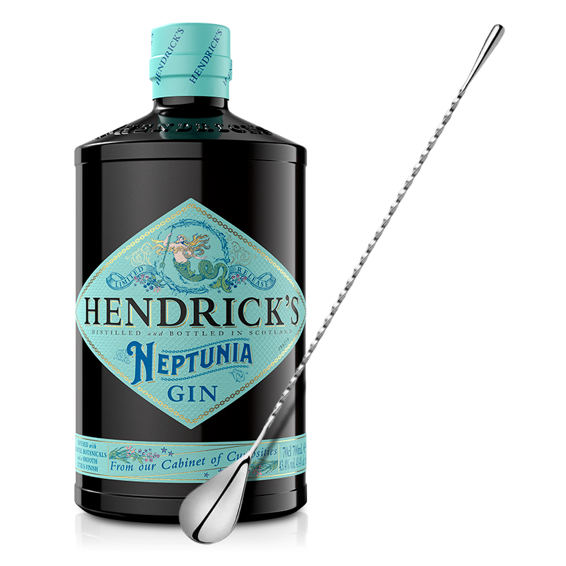 Hendrick´s Neptunia 0,7L 43,4% + lžička