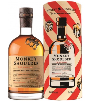 Monkey Shoulder 0,7L 40% v dárkové krabičce
