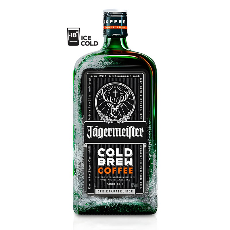 Jägermeister Cold Brew Coffee 0,7L Bottles and Stories