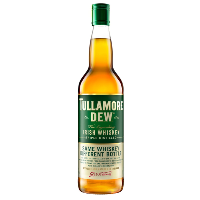 Tullamore D.E.W. limitovaná kulatá láhev 0,7L