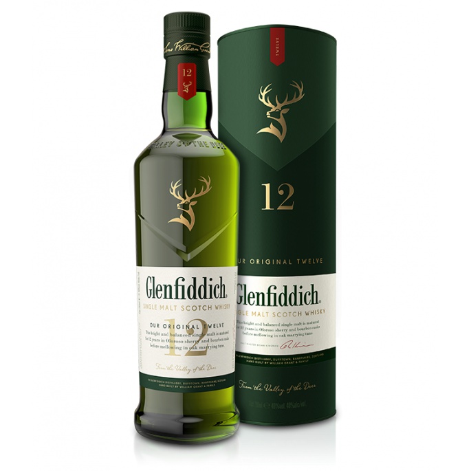 Glenfiddich 12YO 0,7L 40%