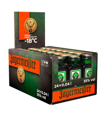 Výhodný balíček: 24x Jägermeister 0,04L s 20% slevou