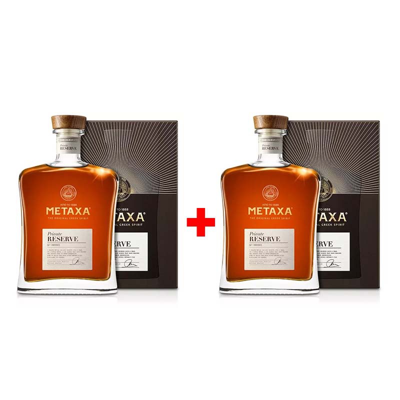 Výhodný balíček: 2x Metaxa Private Reserve 0,7L (kazeta) s 20% slevou