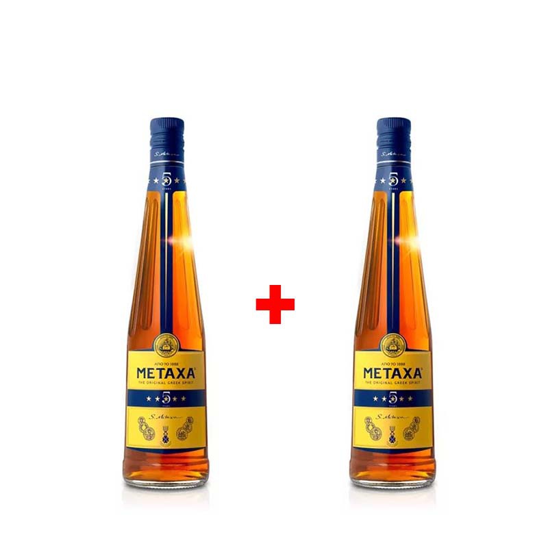 Výhodný balíček: 2x Metaxa 5* 0,7L s 20% slevou