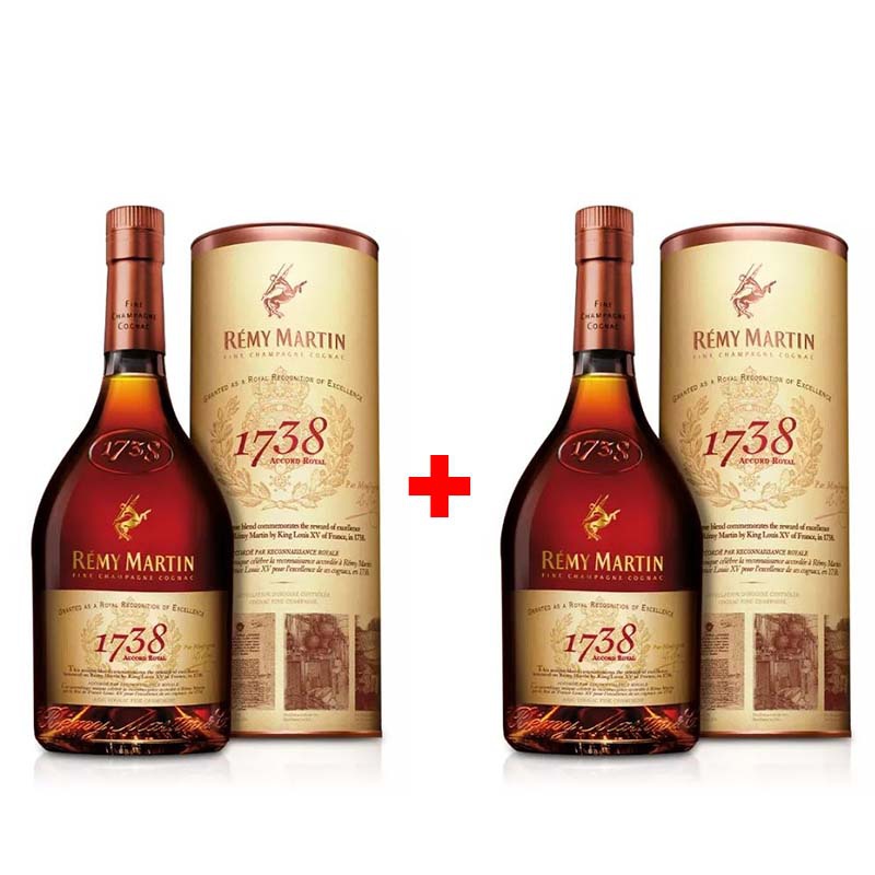 Výhodný balíček: 2x Rémy Martin koňak Accord Royal 0,7L s 20% slevou