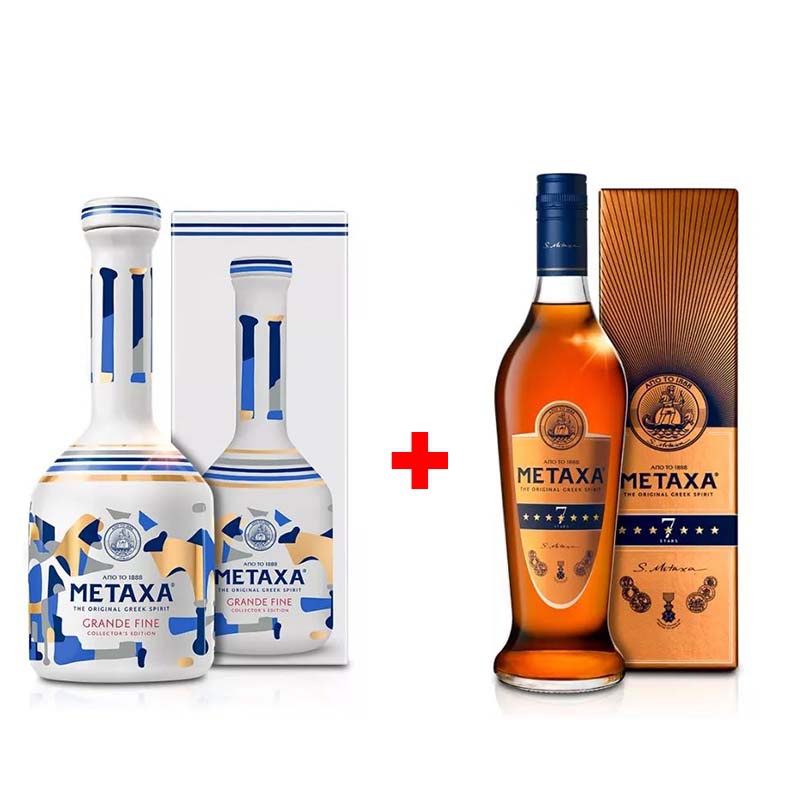 Výhodný balíček: Metaxa Grande Fine 0,7L a Metaxa 7* 0,7L s 20% slevou