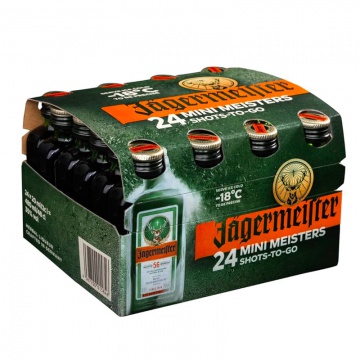 Výhodný balíček: 24x Jägermeister 0,02L s 20% slevou