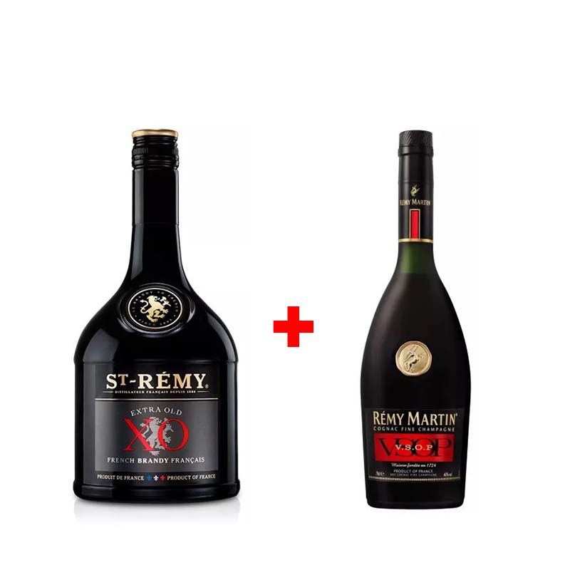 Výhodný balíček: St-Rémy XO 0,7L a Rémy Martin VSOP 0,7L s 20% slevou