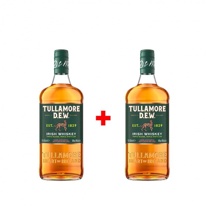 Výhodný balíček: 2x Tullamore D.E.W. 0,7L s 20% slevou