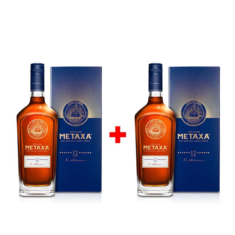 Výhodný balíček: 2x Metaxa 12* 0,7L (karton) s 20% slevou
