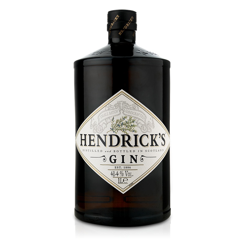 Hendrick´s Gin 1L 41,4% + motýlek