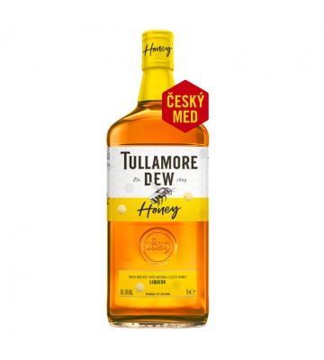 Tullamore D.E.W. Honey s českým medem 1L 35%