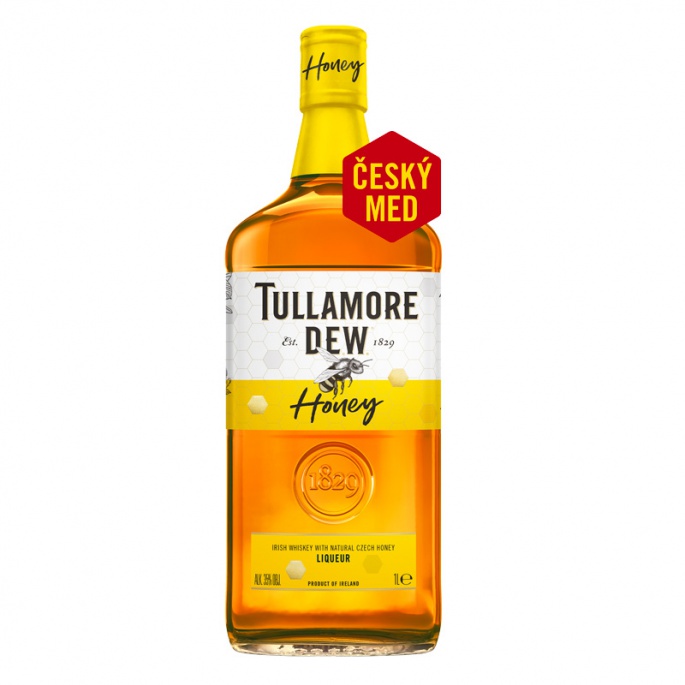 Levně Tullamore D.E.W. Honey s českým medem 1L 35%