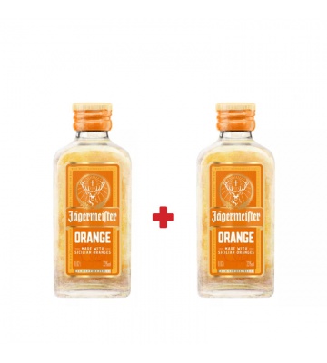Balíček 2x Jägermeister Orange 0,02L