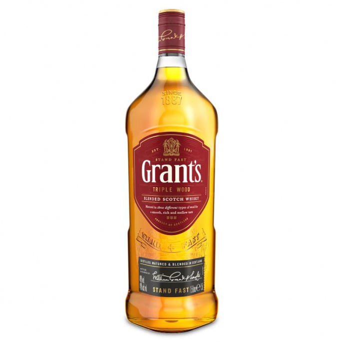 Levně Grant´s Triple Wood 1,5L 40%