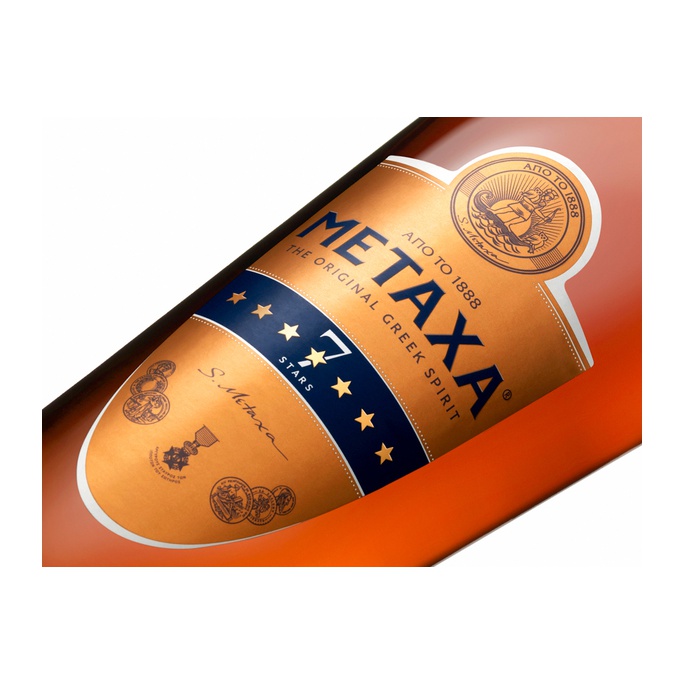 Metaxa 7* 0,7L AKCE 1+1 s druhou lahví za polovinu