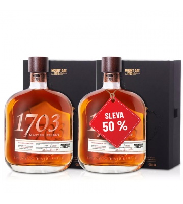 Mount Gay 1703 Master Select 0,7L AKCE 1+1 s druhou lahví za polovinu