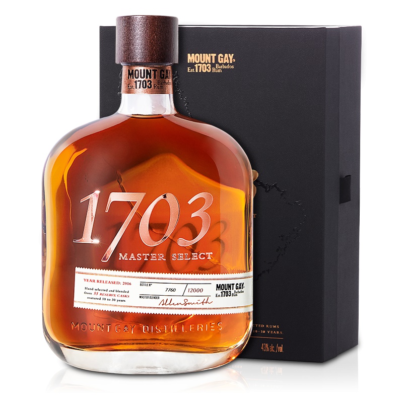 Mount Gay 1703 Master Select 0,7L AKCE 1+1 s druhou lahví za polovinu