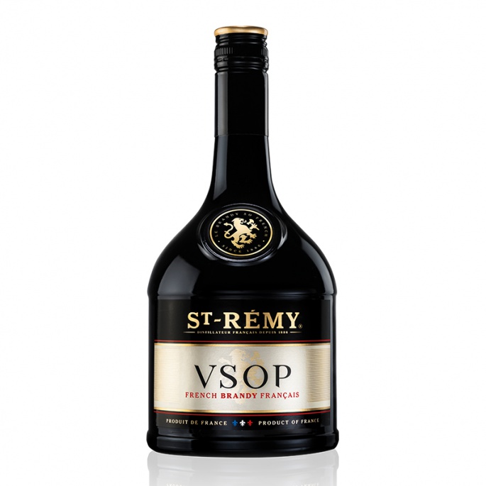 St-Rémy VSOP 0,7L AKCE 1+1 s druhou lahví za polovinu