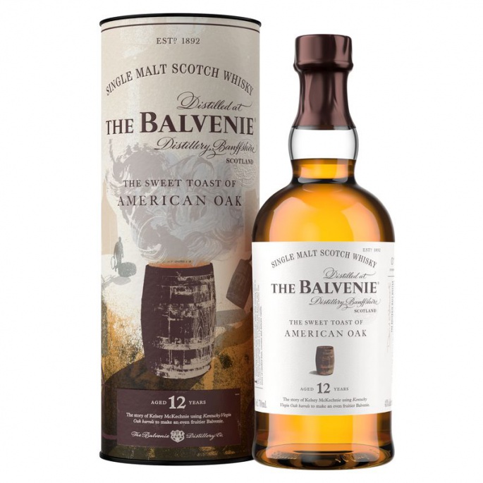 Balvenie 12YO American Oak 0,7L 43%