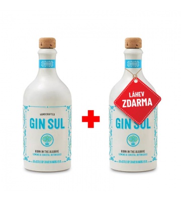 Akce 1+1: Gin Sul 0,5L 43% s druhou lahví ZDARMA