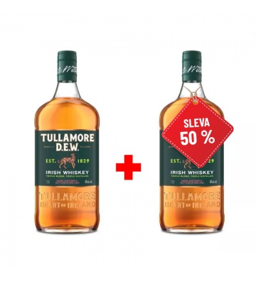 Tullamore D.E.W. 1,75L AKCE 1+1 s druhou lahví za polovinu