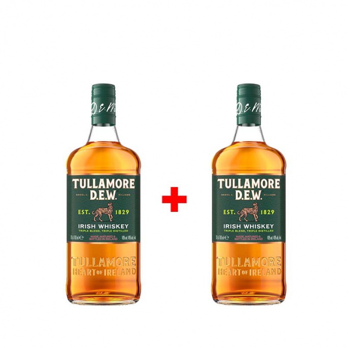 Tullamore D.E.W. 0,7L 40% AKCE 1+1 s druhou lahví za polovinu