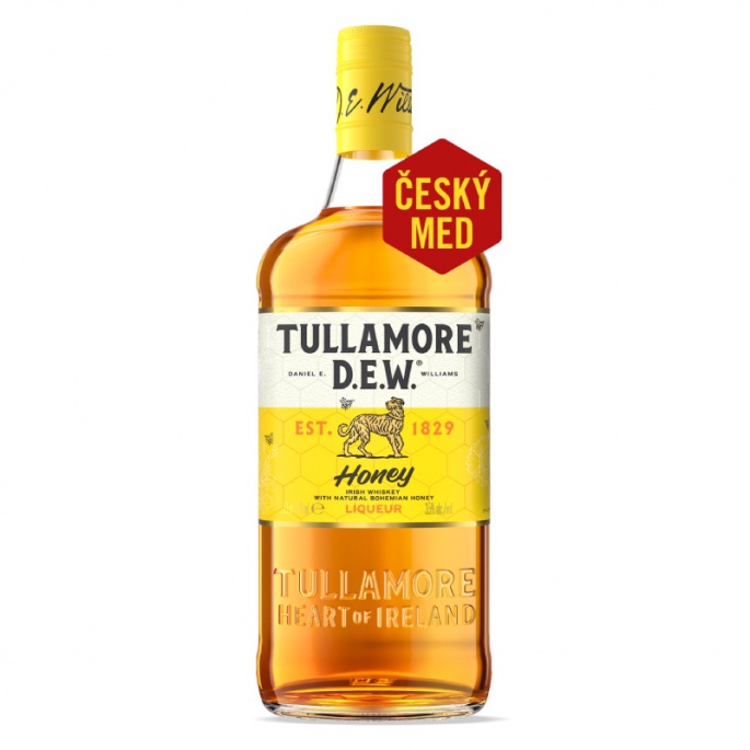 Tullamore D.E.W. Honey s českým medem 0,7L 35%