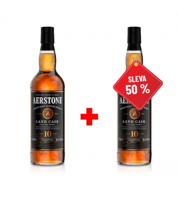 Aerstone Land Cask 0,7L 40% AKCE 1+1 s druhou lahví za polovinu
