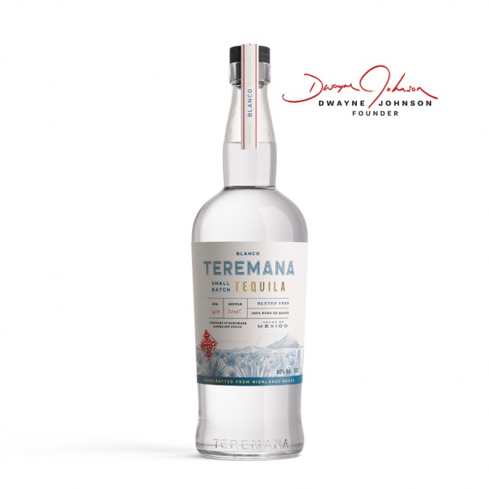 Teremana Blanco by Dwayne „The Rock“ Johnson 40% 0,7L AKCE 1+1 s druhou lahví za polovinu