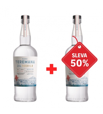 Teremana Blanco by Dwayne „The Rock“ Johnson 40% 0,7L AKCE 1+1 s druhou lahví za polovinu