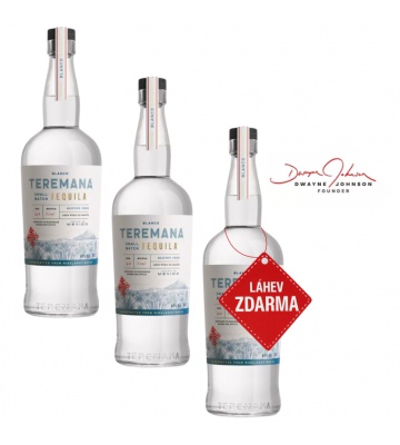 Akce 2+1: 2x Teremana Blanco 0,7L + Teremana Blanco ZDARMA