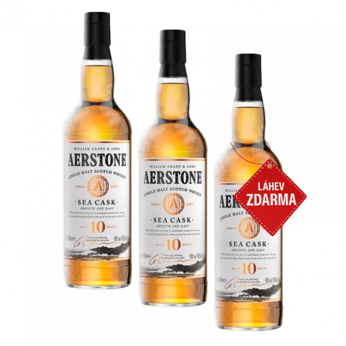 Akce 2+1: 2x Aerstone Sea Cask 0,7L + Aerstone Sea Cask ZDARMA
