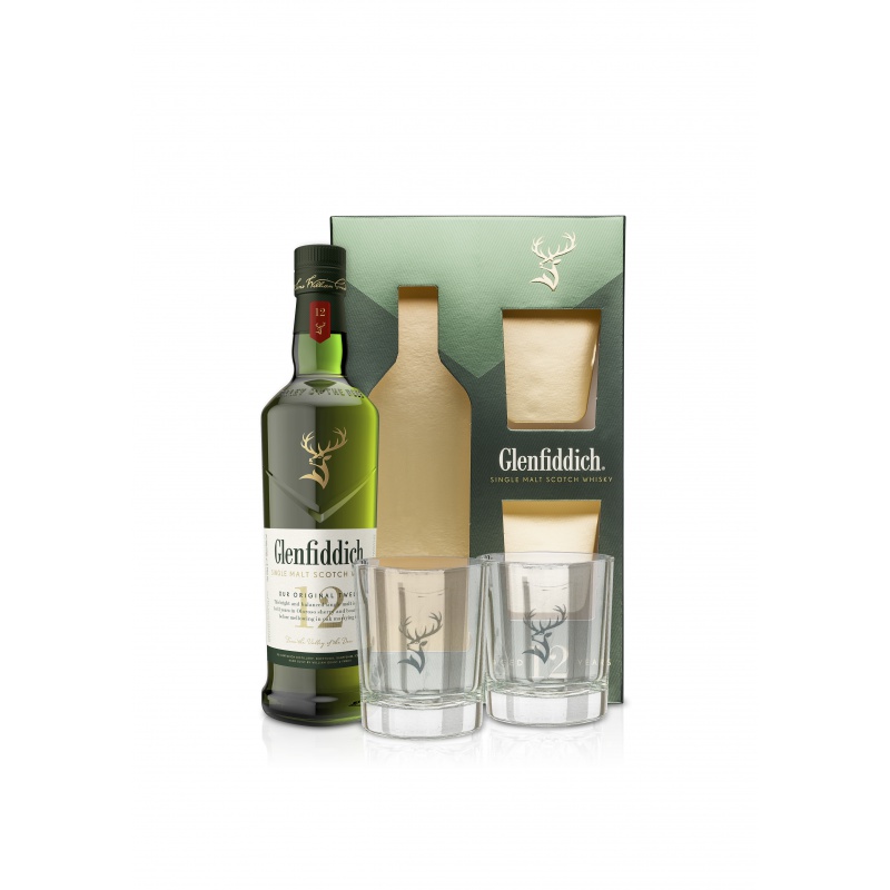 Akce 1+1: Glenfiddich 12YO 0,7L 40% + Gin Sul 0,5L 43% ZDARMA