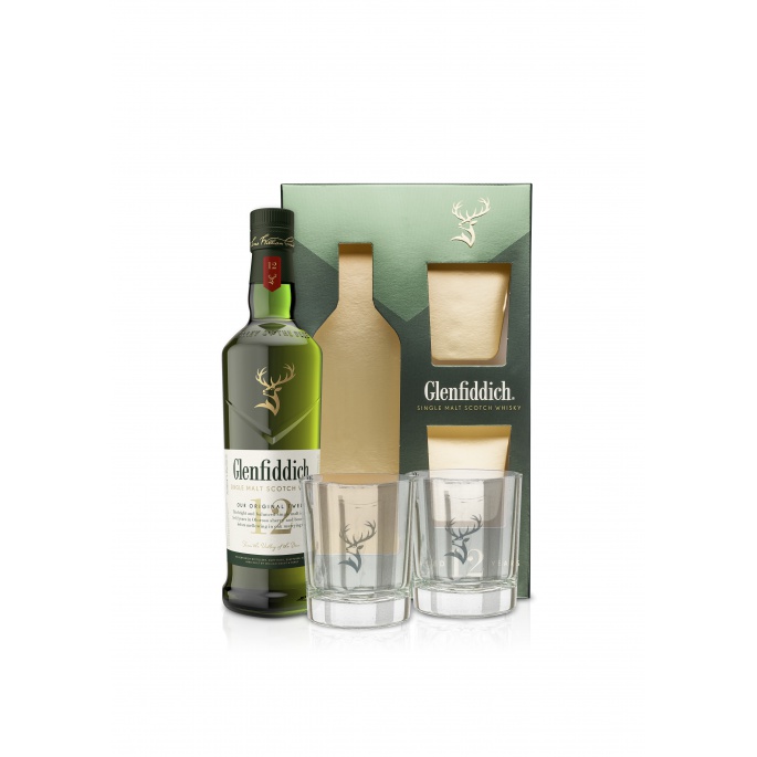 Akce 1+1: Glenfiddich 12YO 0,7L 40% + Gin Sul 0,5L 43% ZDARMA