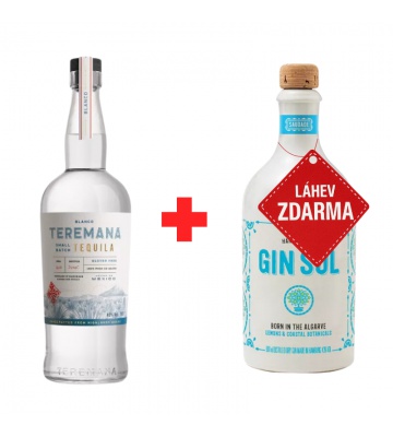 Akce 1+1: Teremana Blanco by Dwayne “The Rock” Johnson 0,7L 40% + Gin Sul 0,5L 43% ZDARMA