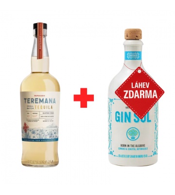 Akce 1+1: Teremana Reposado by Dwayne The Rock Johnson 0,7L 40% + Gin Sul 0,5L 43% ZDARMA