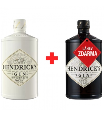 Akce 1+1: Hendrick’s Another 0,7L + Hendrick’s Original Gin ZDARMA