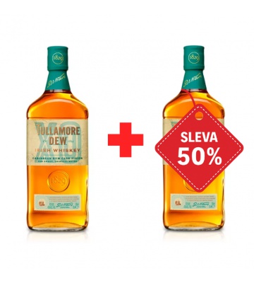 Tullamore D.E.W. XO Rum Cask 0,7L 43% AKCE 1+1 s druhou lahví za polovinu